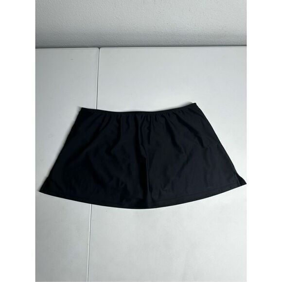 Catalina Women’s Swimming Skirt Bikini Bottom Black Size M(8-10) - Picture 8 of 11